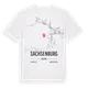 Sachsenburg karta t-shirt