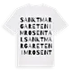 Sankt Margareten im Rosental ordlek t-shirt