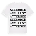 Seeboden am Millstätter See ordlek t-shirt