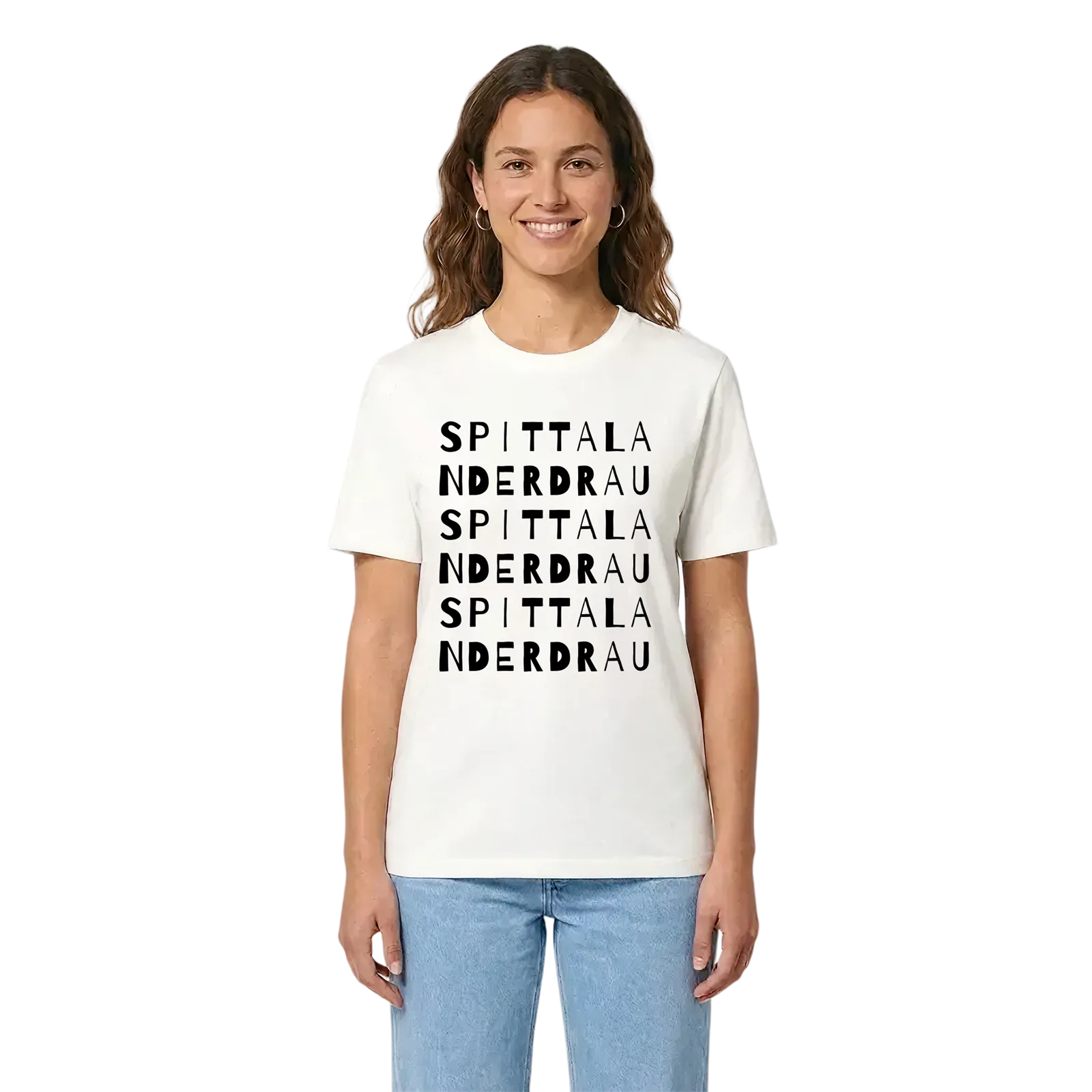 Spittal an der Drau ordlek t-shirt – White, i miljö