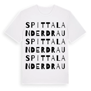 Spittal an der Drau ordlek t-shirt – ekologisk bomull t-shirt från Pinshirt