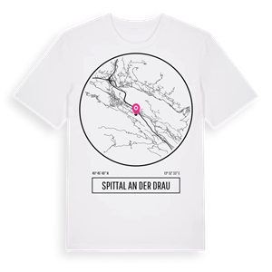 Spittal an der Drau t-shirt – ekologisk bomull t-shirt från Pinshirt