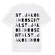 St. Jakob im Rosental ordlek t-shirt