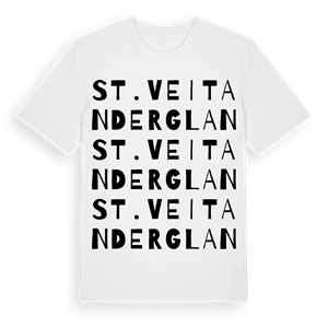St. Veit an der Glan ordlek t-shirt – ekologisk bomull t-shirt från Pinshirt