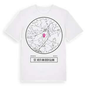 St. Veit an der Glan t-shirt – ekologisk bomull t-shirt från Pinshirt