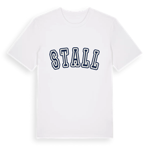 Stall college t-shirt – ekologisk bomull t-shirt från Pinshirt