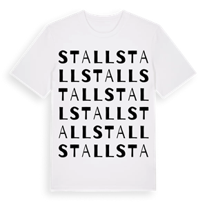 Stall ordlek t-shirt – ekologisk bomull t-shirt från Pinshirt