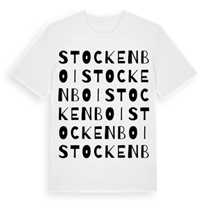 Stockenboi ordlek t-shirt – ekologisk bomull t-shirt från Pinshirt