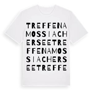 Treffen am Ossiacher See ordlek t-shirt – ekologisk bomull t-shirt från Pinshirt