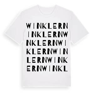 Winklern ordlek t-shirt – ekologisk bomull t-shirt från Pinshirt