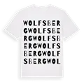 Wolfsberg ordlek t-shirt