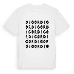 Digor ordlek t-shirt – ekologisk bomull t-shirt från Pinshirt