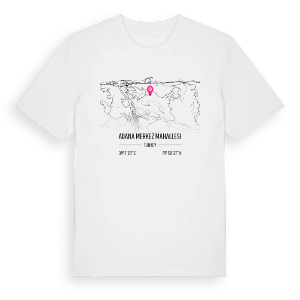 Abana Merkez Mahallesi karta t-shirt – ekologisk bomull t-shirt från Pinshirt