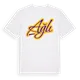 Ağlı baseball t-shirt