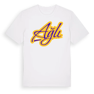 Ağlı baseball t-shirt – ekologisk bomull t-shirt från Pinshirt
