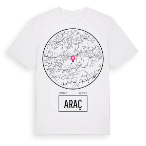 Araç t-shirt – ekologisk bomull t-shirt från Pinshirt
