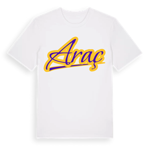 Araç baseball t-shirt – ekologisk bomull t-shirt från Pinshirt