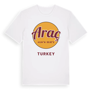 Araç cirkel t-shirt – ekologisk bomull t-shirt från Pinshirt
