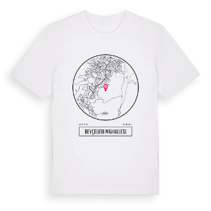 Beyçelebi Mahallesi t-shirt – ekologisk bomull t-shirt från Pinshirt