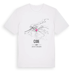 Cide karta t-shirt – ekologisk bomull t-shirt från Pinshirt