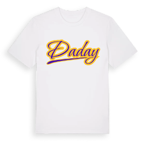 Daday baseball t-shirt – ekologisk bomull t-shirt från Pinshirt