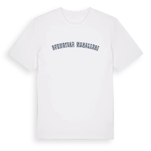 İsfendiyar Mahallesi college t-shirt – ekologisk bomull t-shirt från Pinshirt