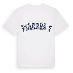 Pınarbaşı college t-shirt – ekologisk bomull t-shirt från Pinshirt