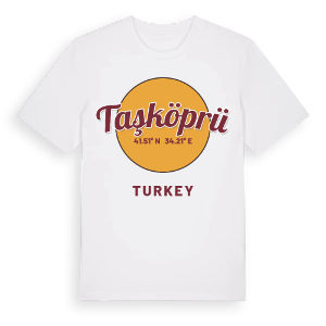 Taşköprü cirkel t-shirt – ekologisk bomull t-shirt från Pinshirt