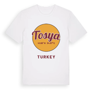 Tosya cirkel t-shirt – ekologisk bomull t-shirt från Pinshirt