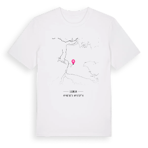 მაჭახლისპირი karta t-shirt – ekologisk bomull t-shirt från Pinshirt