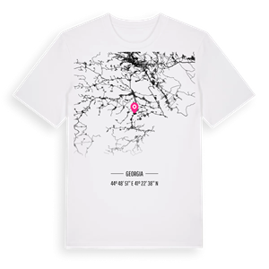მარნეულის მუნიციპალიტეტი karta t-shirt – ekologisk bomull t-shirt från Pinshirt