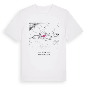 შუახევის მუნიციპალიტეტი karta t-shirt – ekologisk bomull t-shirt från Pinshirt