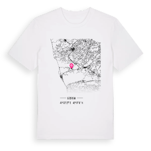 ხობის მუნიციპალიტეტი karta t-shirt – ekologisk bomull t-shirt från Pinshirt
