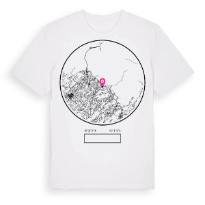 ჩხოროწყუს მუნიციპალიტეტი t-shirt – ekologisk bomull t-shirt från Pinshirt