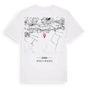 ვანის მუნიციპალიტეტი karta t-shirt – ekologisk bomull t-shirt från Pinshirt