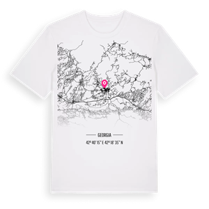 წყალტუბოს მუნიციპალიტეტი karta t-shirt – ekologisk bomull t-shirt från Pinshirt