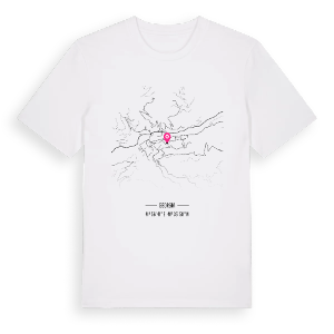 ქედა karta t-shirt – ekologisk bomull t-shirt från Pinshirt