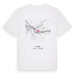 შორაპანი karta t-shirt – ekologisk bomull t-shirt från Pinshirt