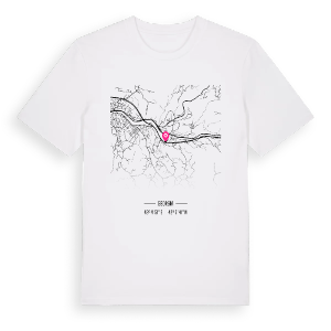 შორაპანი karta t-shirt – ekologisk bomull t-shirt från Pinshirt