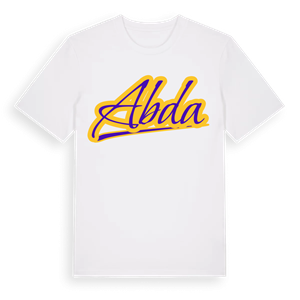 Abda baseball t-shirt – ekologisk bomull t-shirt från Pinshirt