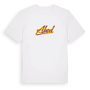 Abod baseball t-shirt – ekologisk bomull t-shirt från Pinshirt