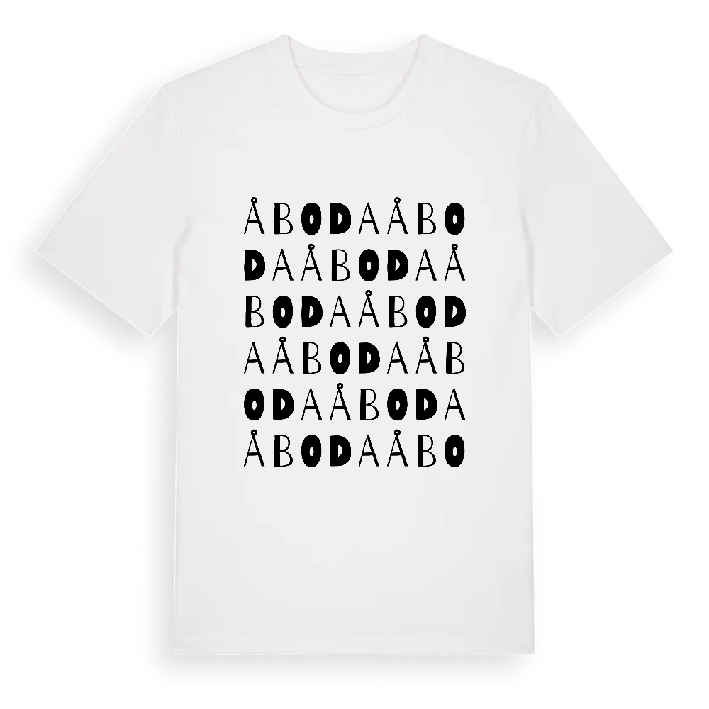 Åboda ordlek t-shirt – White, i miljö