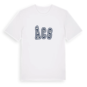 Ács college t-shirt – ekologisk bomull t-shirt från Pinshirt