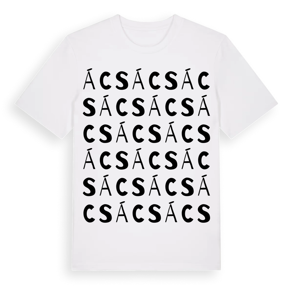 Ács ordlek t-shirt – White, i miljö