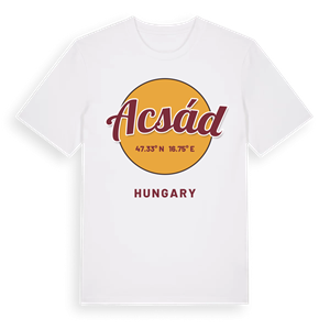 Acsád cirkel t-shirt – ekologisk bomull t-shirt från Pinshirt