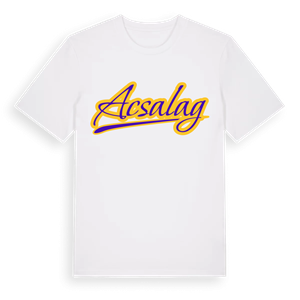 Acsalag baseball t-shirt – ekologisk bomull t-shirt från Pinshirt