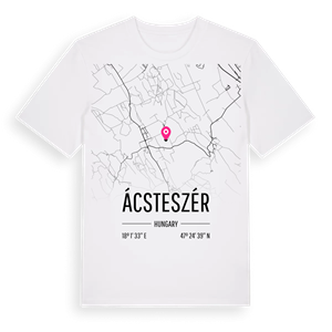 Ácsteszér karta t-shirt – ekologisk bomull t-shirt från Pinshirt