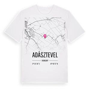 Adásztevel karta t-shirt – ekologisk bomull t-shirt från Pinshirt