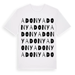 Adony ordlek t-shirt – ekologisk bomull t-shirt från Pinshirt