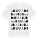 Aduna ordlek t-shirt